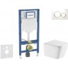 Geberit Duofix - Set predstenovej inštalácie, klozetu Arkas I a dosky softclose, tlačidlo Sigma20, biela/pozlátená SANI11CA31143
