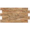 Obkladové panely 3D PVC TP10017304, cena za kus, rozmer 980 x 500 mm, ukladaný kameň, GRACE