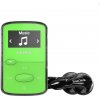 Prehrávač SanDisk MP3 Clip Jam 8 GB MP3, zelený SDMX26-008G-E46G