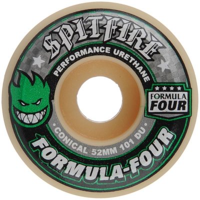 SPITFIRE FORMULA FOUR PRINT CONICAL 52MM 101DURO