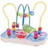 Bigjigs Toys Bigjigs Baby Dřevěný motorický labyrint moře