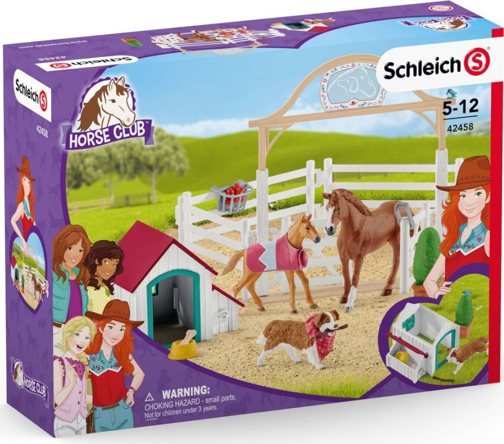 Schleich Hostující koně Hannah s fenkou Ruby