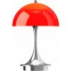 Louis Poulsen Prenosná lampa Panthella 160 V3, chrome original opal red 5744613402
