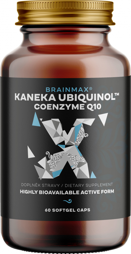 BrainMax Koenzým Q10 Ubiquinol Kaneka 100 mg 60 kapsúl