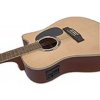Dimavery DR-612, elektroakustická 12-ti strunná kytara, přírodní