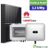 Huawei On-grid 3,3 kWp 3-fázy predpripravený solárny systém