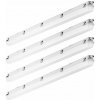 SucceBuy LED Vodotesná Lampa 60W 1270x74x83MM 4KS Odolná Voči Vlhkosti