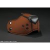 Mr. S Leather Neoprene K9 Muzzle Brown, neoprénový ňufák pre puppy play