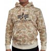 Alpha Industries Basic Hoody Camo pánska mikina Sand Camo Farba: pieskový maskáč, Veľkosť: L