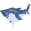Amscan 3377401 Fóliové balóny Ocean Buddies Shark Super Shape , 101 cm x 81 cm