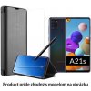 Otváracie Púzdro Luxria Clear View pre Samsung - Čierne Samsung: Galaxy A21s