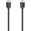 Hama HDMI prepojovací kábel Zástrčka HDMI-A, Zástrčka HDMI-A 3.00 m čierna 00200703 4K UHD HDMI kábel; 00200703