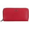 Dámska kožená peňaženka Lagen Double - červená