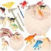 Dinosaury vykopávky XL vajce dinosaura 12 figúrok archeologická sada