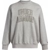 Dámska mikina cez hlavu Under Armour RIVAL FLEECE OS VARSITY CREW W sivá 6007880-014 - XS