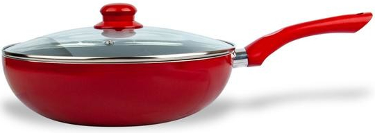 KITCHISIMO PÁNEV WOK S POKLIČKOU INDUKČNÍ DNO 28 CM