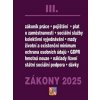 Zákony III 2025 - Zákoník práce, Pojištění, Sociální služby - autor neuvedený