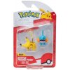 Jazwares Pokémon figurky Battle Mudkip a Pikachu