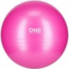 GYM BALL 10 55 CM RUŽOVÁ GYMNASTICKÁ LOPTA ONE FITNESS
