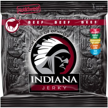 Indiana Jerky Hovädzie Hot and Sweet 60 g