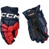 Hokejové rukavice CCM JetSpeed FT8 Pro Navy/Red/White Senior 14 palcov