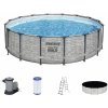 BESTWAY Steel Pro Max Bazén 488 x 122 cm, kartušová filtrácia 5619E