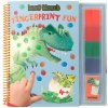 Omalovánky DINO WORLD Otisky prstů