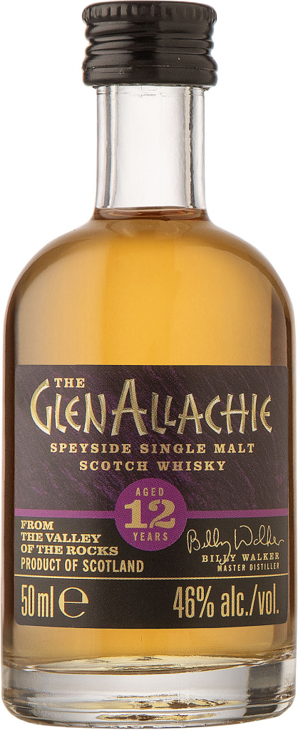 The GlenAllachie 12y Mini 46% 0,05 l (čistá fľaša)