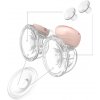 BABYONO ND Silikónové vložka a 2 redukcie 24 a 21 mm na odsávačku Twinny Double