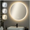 | Brilagi - stmievateľné vyhrievané LED zrkadlo s podsvietením DEMI PRO LED/20W/230V pr. 60 cm IP44 | FG-GM1109-D-20W