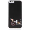 AppleMix Kryt HOT WHEELS - pre Apple iPhone 6 Plus / 6S Plus - gumový - vzor - čierny
