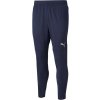 Futbalové tepláky Puma, TEAMFINAL TRAINING PANTS tmavo modrá,biela L