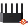 Tenda TX2L Pro AX1500 WiFi 6 Mesh Router, 1x GWAN, 3x GLAN, IPv6, 5x 6dBi anténa, WPA3, CZ App