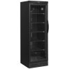 Tefcold Chladiaca skriňa presklené ľavé dvere - 345 L - čierna - CEV 425 BLACK L/H | TEFCOLD