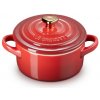 Le Creuset Le Creuset- Mini hrniec so zlatou úchytkou v tvare srdca 250 ml - Heart Collection