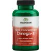 Swanson High Concentrate Omega-3, 120 Mini softgel kapsúl