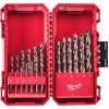 MILWAUKEE 4932493869 vrtáky 1-10 19ks HSS-G, PH box 4932493869