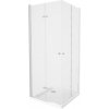 MEXEN/S - Lima Duo sprchovací kút 90x80, transparent, chróm + vanička so sifónom 856-090-080-01-02-4010