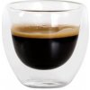 Sklenený hrnček Espresso TORO dvojité borosilikátové sklo 100ml