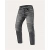 REVIT nohavice jeans MOTO 2 TF Extra Short medium grey used - 36