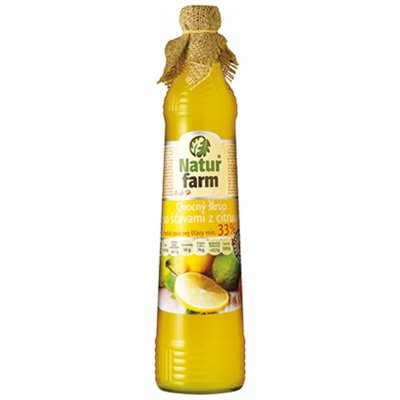 Natur Farm Ovocný sirup so šťavami z citrusov 0,7 l