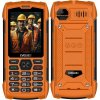 EVOLVEO StrongPhone H1 vodotesný odolný Dual SIM telefón oranžový