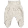 Pletené dojčenské polodupačky Hand Made Baby Nellys béžové