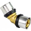 MARROY koleno lisovacie pressTEXX mosadz 45°- 63 x 4,5