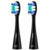 Náhradné hlavice Niceboy ION Sonic Lite Soft black (2 ks) (sonic-lite-soft-black)