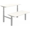 OFFICE PRO s.r.o. HOBIS párový výškovo nastaviteľný stôl 160 cm, pamäť.ovlad. - MOTION DUAL MSD 3M 1600, biela