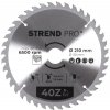 Kotúč Strend Pro TCT 210x2.6x30/20 mm 40T, na drevo, pílový, SK plátky