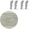 Spojka k soklu Naturel dub pieskový , PVC dĺžka 0,5 cm, výška hrany 56 mm, NATNGTFF0