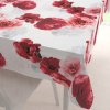 Biante Dekoračný obdĺžnikový obrus PM-017 Veľké červené kvety 60x100 cm