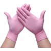 Nitrilové nepudrované rukavice RUŽOVÉ 100 ks/bal. Veľkosť: S